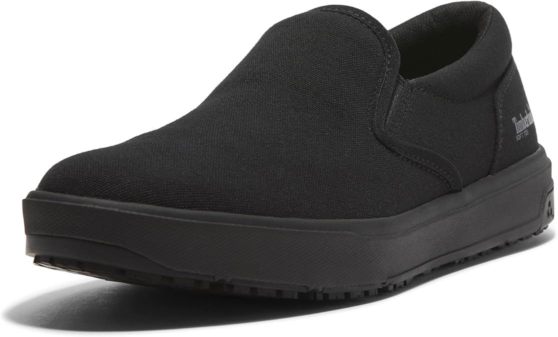 Timberland PRO メンズ Burbank Slip-on Soft Toe Work Shoe滑り止め作業靴