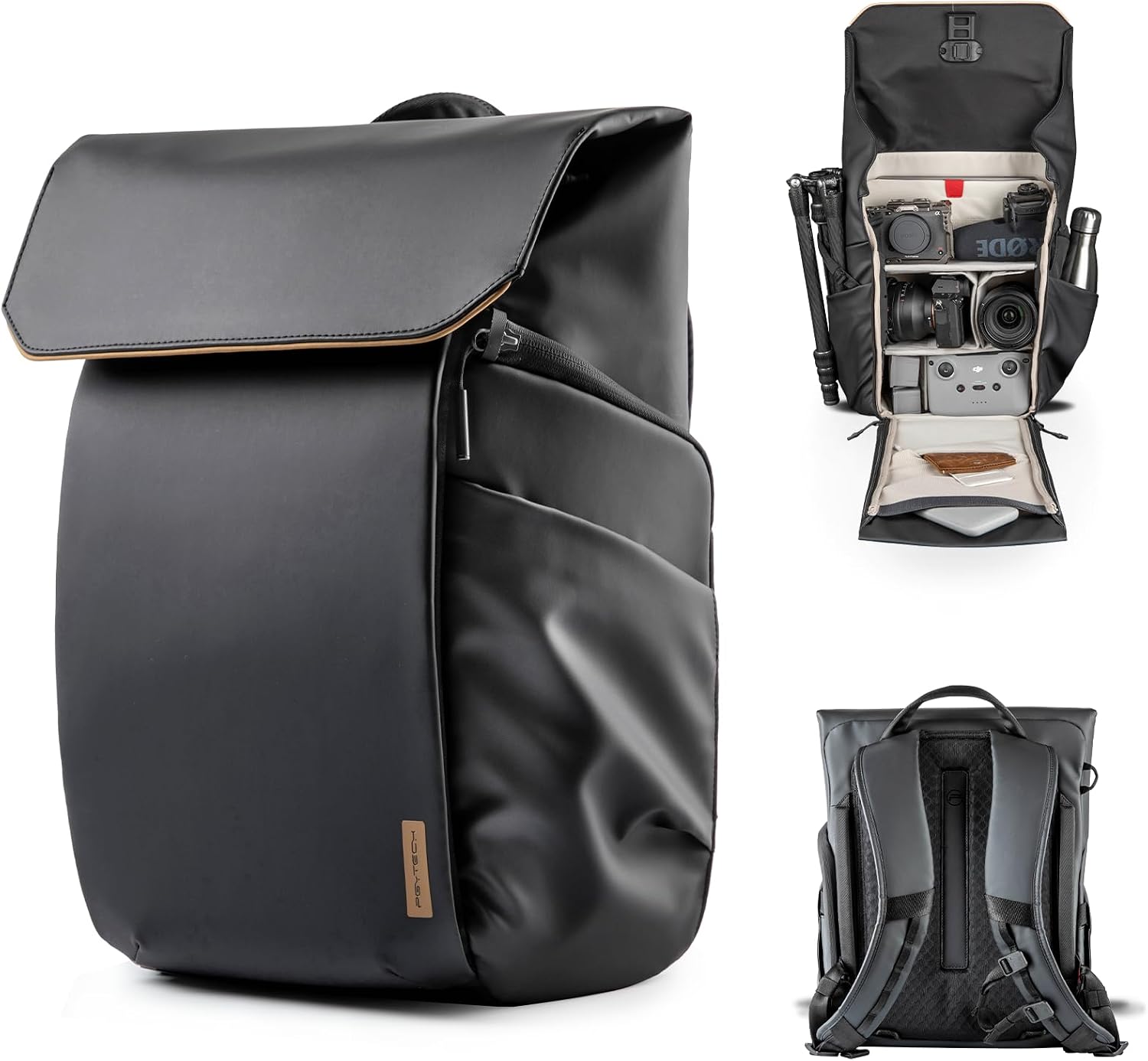 PGYTECH OneGo Air Camera and Drone Backpack 20L DJI Avata 2Mini 4 ProMavic 3FPV, Waterproof Travel Bag, Sony, Canon, Nikon, DSLRSLR Mirrorless, Camera Tripod for Photographer Bag
