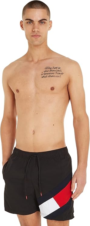 Tommy Hilfiger Men's Medium Drawstring Swim Shorts