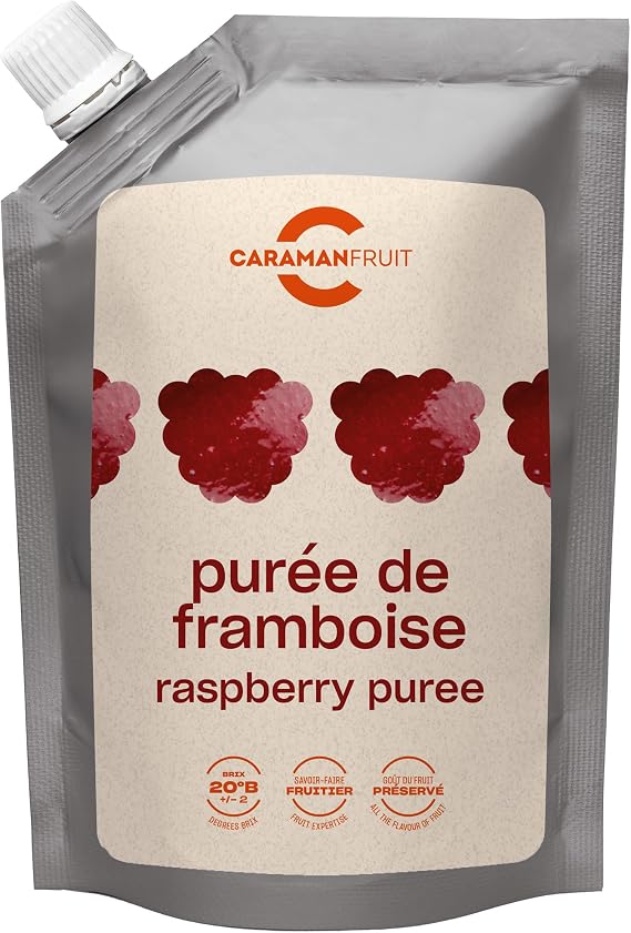 Caramanfruit Raspberry Fruit Puree, 1kg