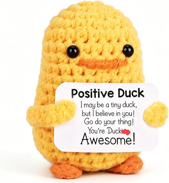 Duck Gifts,Cute Stuff Ducks Exam Good Luck Stress Relief Gift for Boys