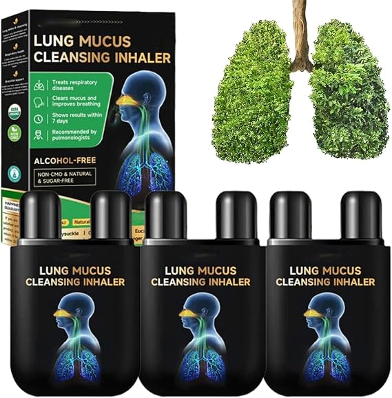 1/3pcs Herbal Lung Cleansing Inhaler - Lung Mucus Cleansing Inhaler - Lung Cleansing Inhaler (3)