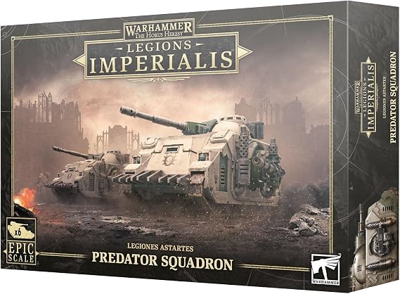 Warhammer Games Workshop Horus Heresy - Legions Imperalis: Predator Squadron [EPIC SCALE]