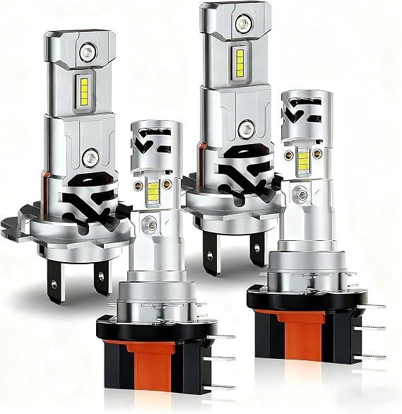 CHUSYYRAY H15 High Beam,H7 Low Beam LED Headlight Bulbs compatible for Ford Transit Custom 2012 2013 2014 2015 2016 2017,50W 33000LM 6000K Halogen Upgrade Replacement Kit,Pack of 4,2026 Upgraded