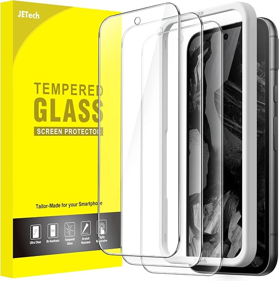 JETech Screen Protector for Google Pixel 8a, 3-Pack