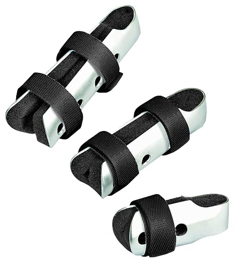 Trigger Finger Splint, 3Pcs Finger Support Brace for Arthritis, Broken Finger, Straightening, Knuckle Immobilization, Adjustable Mallet/Little Fingers Splints for Adults