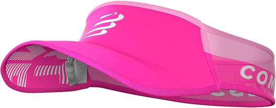 COMPRESSPORT - Black Running Visor - Ultralight Visor - Ultralight and Highly Breathable - Quick-Drying Fibres