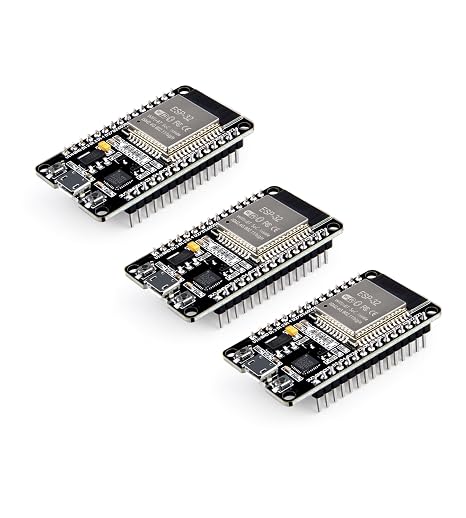 ELEGOO 3PCS ESP-32 Development Board Micro-USB Compatible with Arduino IDE