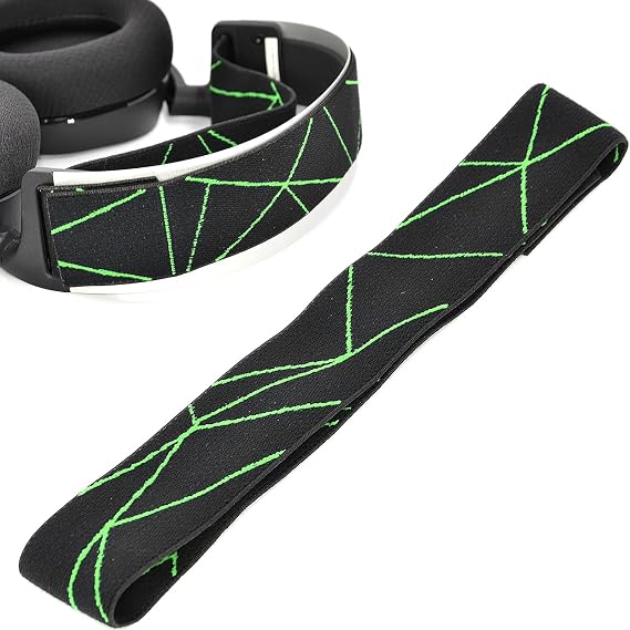Arctis 7 / 9X / Pro Headband Replacement - Fabric, Green - Compatible with SteelSeries Arctis 7 / 9X / Pro Headsets 