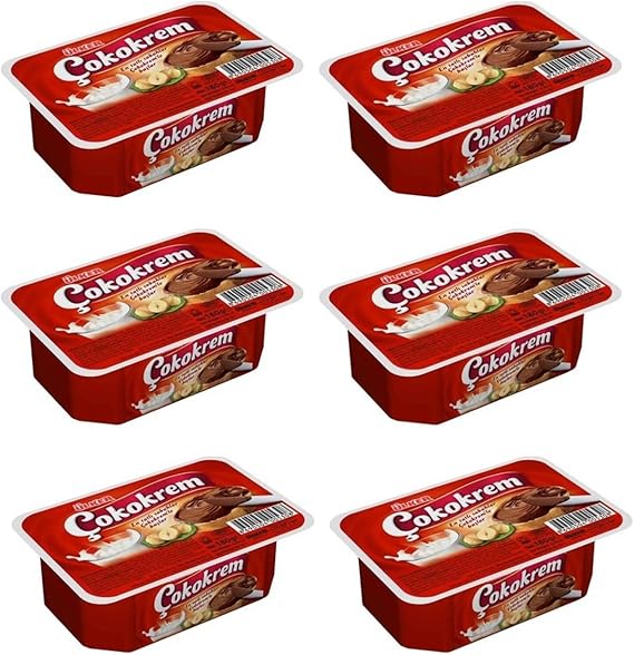 Ülker Çokokrem Kakaolu Fındık Kreması, 180 gr, 6'lı Paket