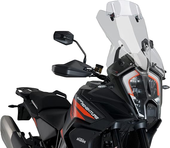 Puig 20817H Touring Plus Windshield with Visor Smoke