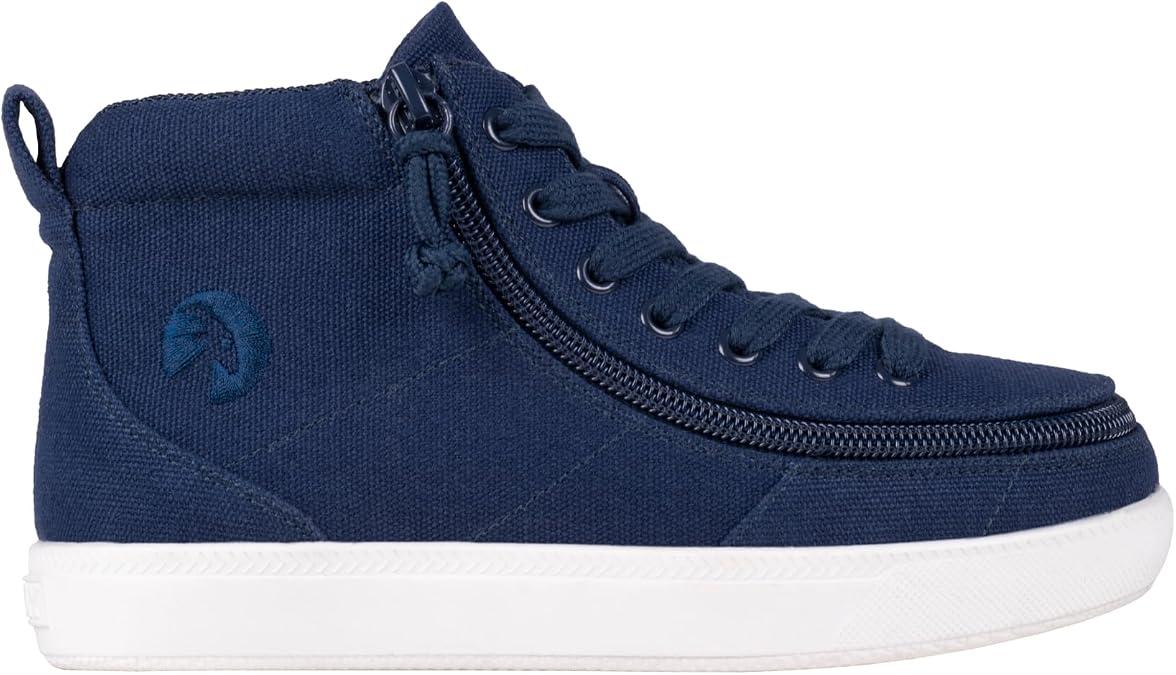 SpecialKids.Company Billy Adaptive High Top, Wrap Around Zip, Canvas