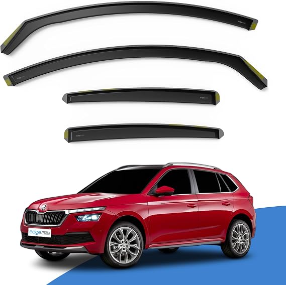 EdgeVisors Wind Deflectors Skoda Kamiq MK1 5Dr SUV 2019+ 4pc