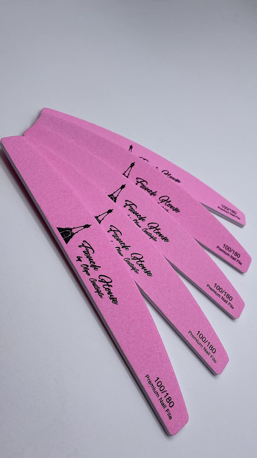 5 Adet Protez Tırnak Törpüsü 100180 Yıkanabilir, Kağıt törpü, Nail File, Nail Art