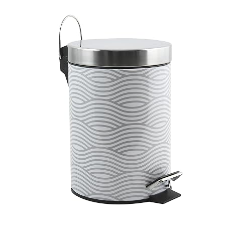 MSV Trash Bin, Grey, 0