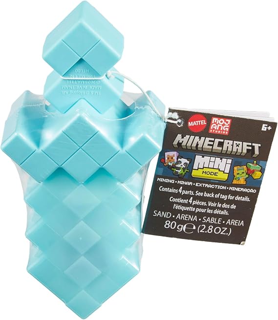 Minecraft Mini Mode Mining Action Figure with Reveal