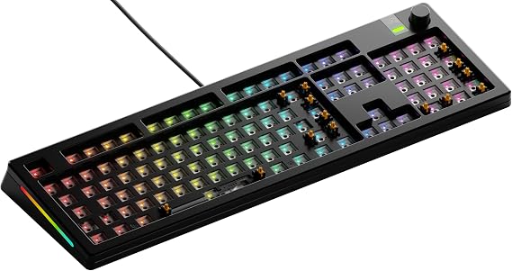 GLORIOUS GMMK 3 PRO Barebones Custom Keyboard Kit (Black)