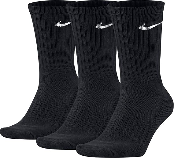 Nike 3PPK Value Cotton Crew-SMLX – Pack of 3 Pairs of Socks for Men