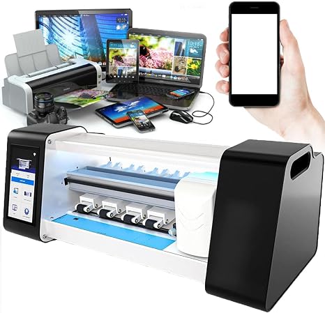 Mobile Phone Screen Protector Cutting Machine with Offline Use and Multi-Language Support