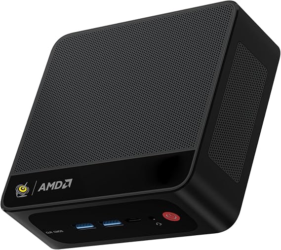 Beelink Mini PC SER5 PRO,Ryzen5 5625U(up to 4.3 GHz),16G DDR4 RAM 480G NVMe SSD,4K Triple Display output,AMD Radeon 7core 1800MHz,WIFI 6/2.5G LAN/Bluetooth 5.4