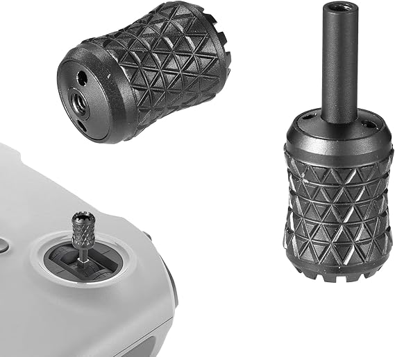 Boxob ノック式ジョイスティック 2個 Dji Rc/rc2/rc Pro 2用 シルバー