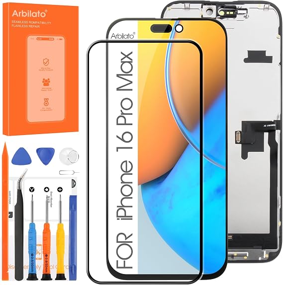 Display for iPhone 16 Pro Max LCD Screen Replacement
