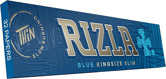 Rizla King Size Blue Pack Of 20 Booklets