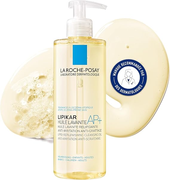 La Roche-Posay, Lipikar AP+ Wash Oil Body Cleanser 400ml