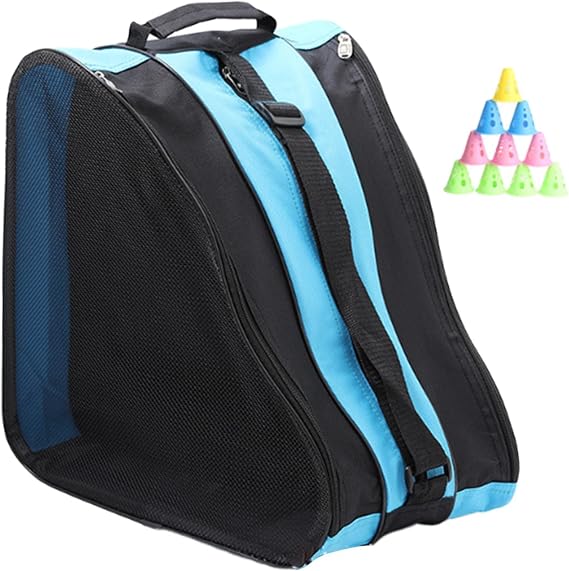 Baoblaze Ice & Inline Skates Bag, Large Storage Bag for Ice Skate, Roller Skate, Inline Skates for Both Kids and Adults