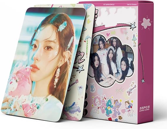55Pcs Illiit Photocards, Illiit Lomo Cards, Girl Group Merchandise