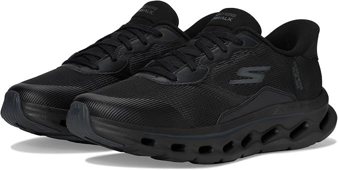 Skechers Men's Hands Free Slip-ins Go Walk Glide-step 2.0 - Zac Sneaker Boots, black