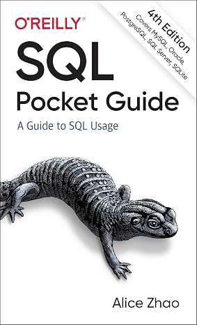SQL Pocket Guide: A Guide to SQL Usage