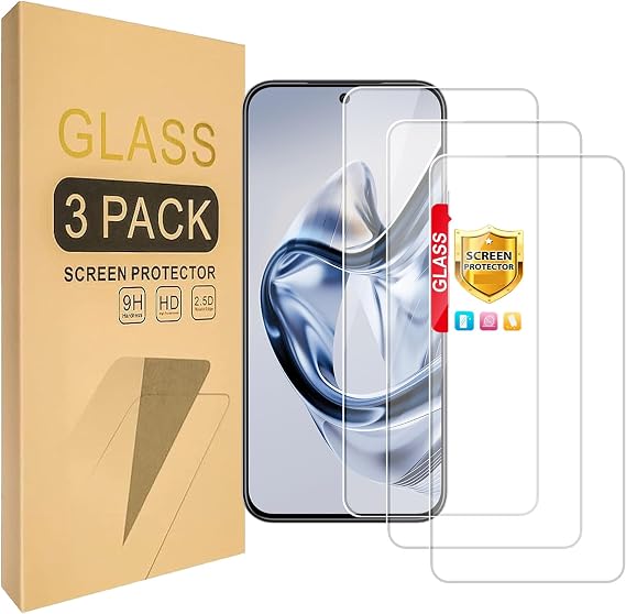 (3 Pack) Compatible with OnePlus 13S Screen Protector Tempered Glass，Case Friendly [High-definition scratch-resistant, 9H hardness]