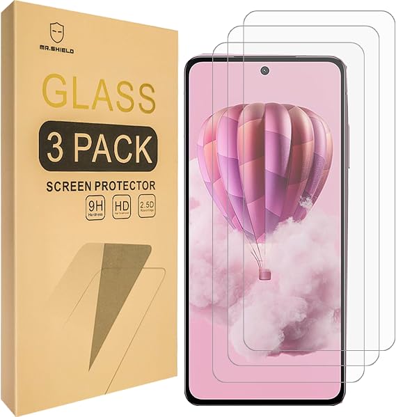 Mr.Shield 3Pack Tempered Glass Screen Protector compatible with HMD Skyline