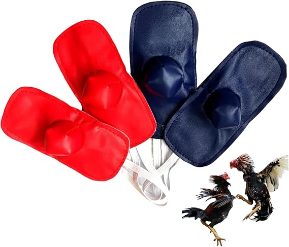 1 Set Gamefowl Rooster Supplies, Rooster Booster Protection Chicken Mitts, Safety Gear for Gamefowl & Poultry Care