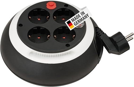 Brennenstuhl Comfort Line Cable Box CL-S 4-Way / Mini Cable Reel 3 m