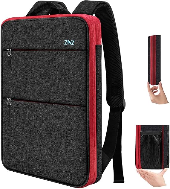 ZINZ Slim & Expandable Backpack 15" 15.6" 16" for Laptop, B01RD01