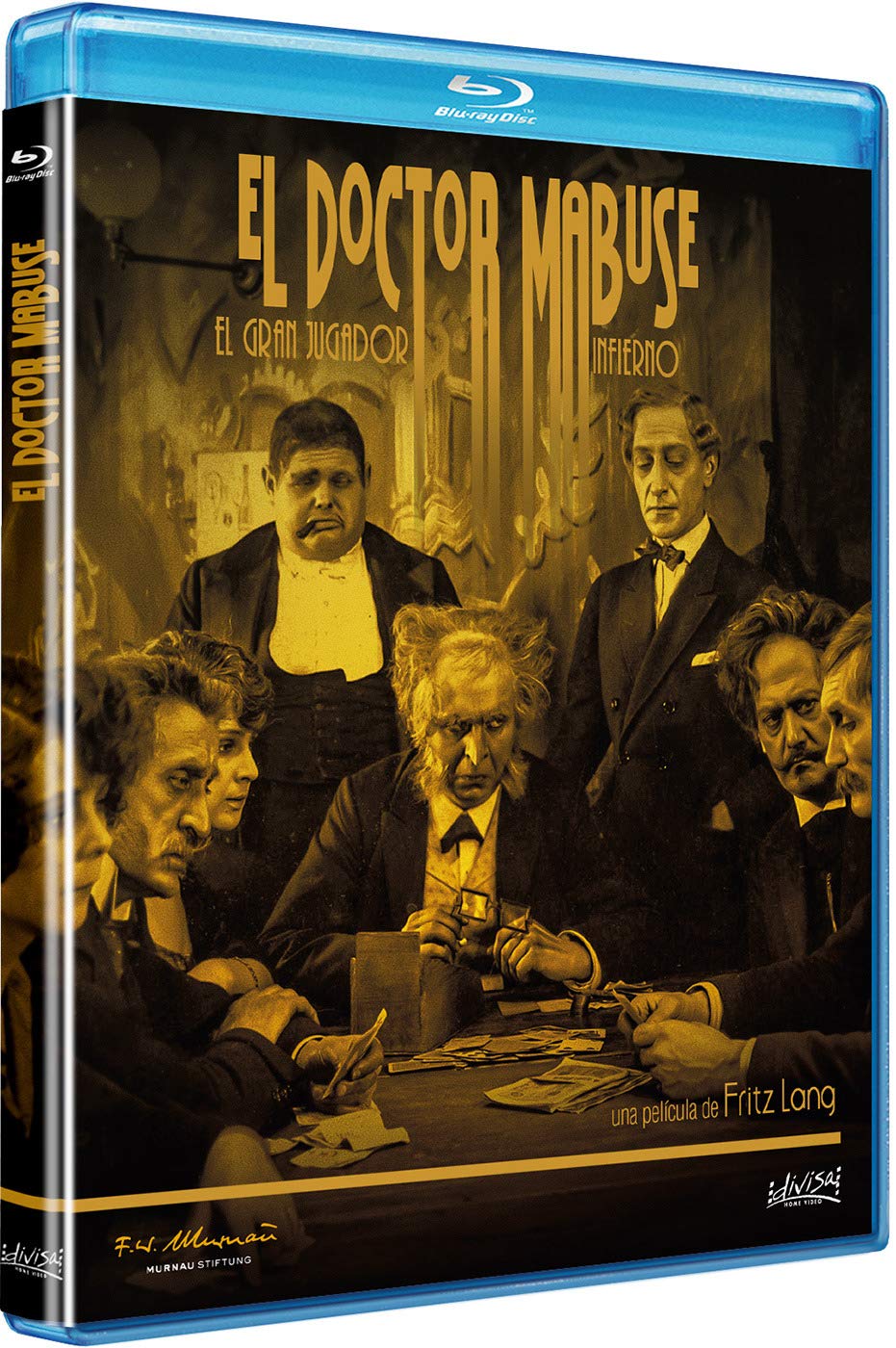 El Doctor Mabuse: El Gran Jugador + Infierno (Dr. Mabuse: The Gambler + Inferno) (Dr. Mabuse, der Spieler + Inferno) (1922) (Fritz Lang) (Blu-ray)