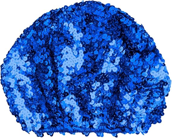 Sparkly Sequins Beret Hat, Dazzling Fashionable Beanie Cap for Dancing Party, Nightclub, Disco, School Stage Performance, Cosplay, Mardi Gras