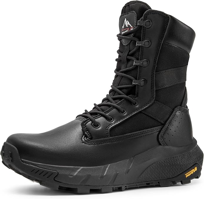 NORTIV 8 Men's Breathable Tactical Military Boots