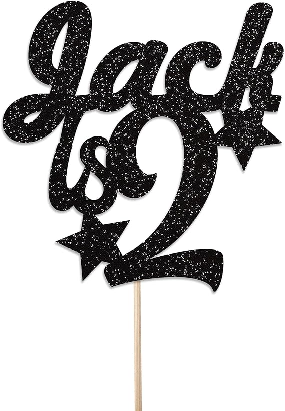 Personalised Cake Topper, Custom Name Party Cake Decoration