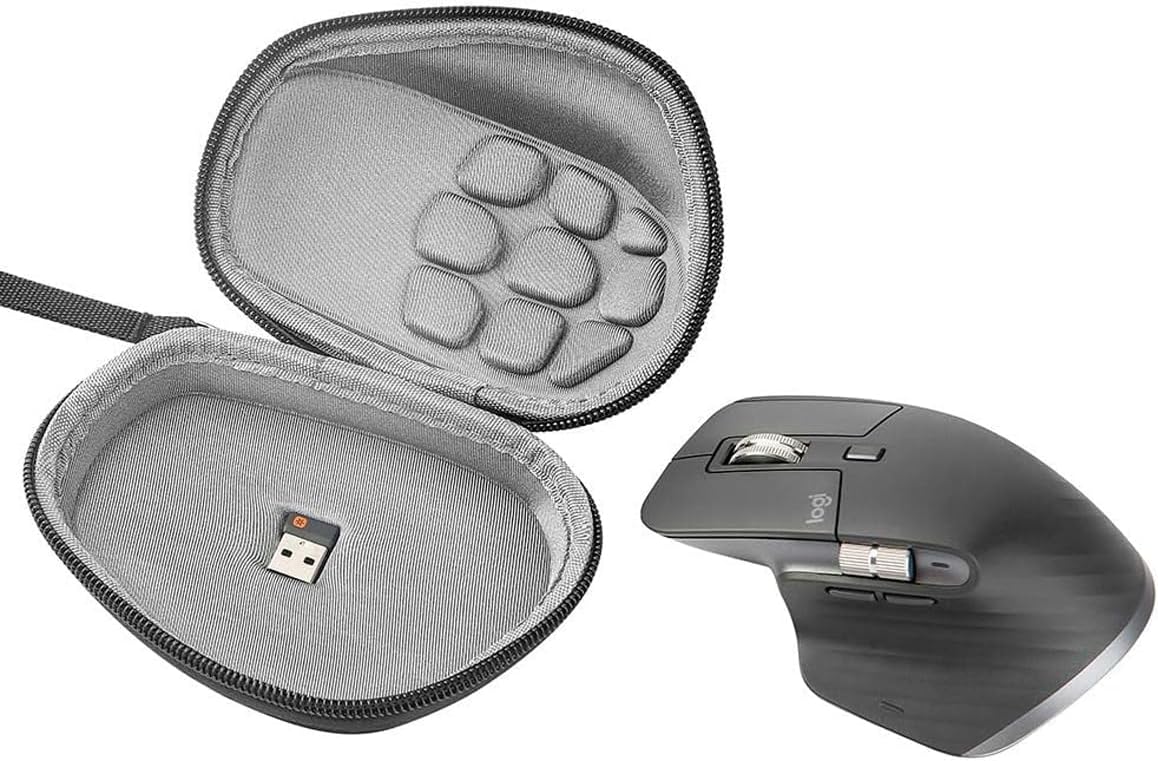 Hard EVA Travel Case for Logitech MX Master Portable Protective Case for Mouse Shockproof Waterproof MX MasterMaster 2S