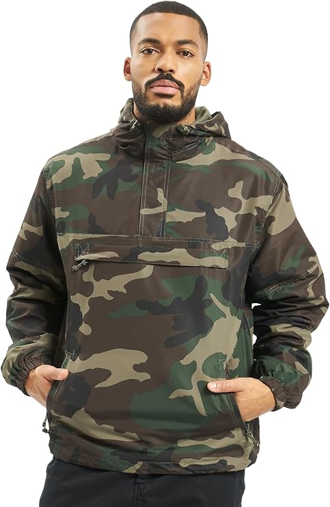 Brandit Summer Windbreaker Rain Jacket Anorak Training Jacket