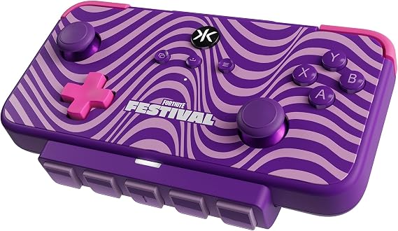 CRKD NEO S Controller Purple Wave for Nintendo Switch, PC, Mobile, Smart TV (Fortnite Festival Edition)
