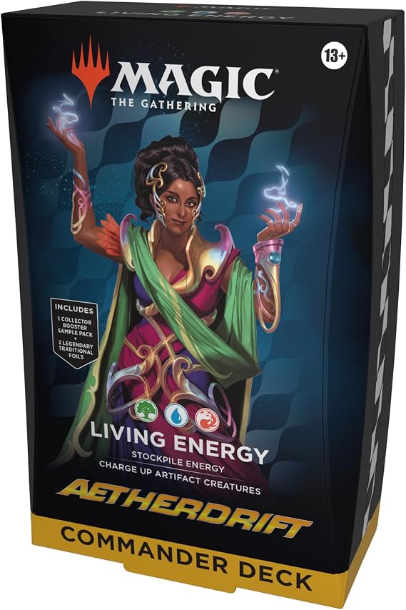 Magic: The Gathering Aetherdrift Commander Deck - Living Energy