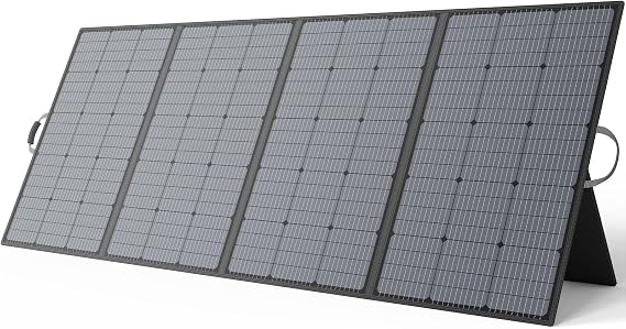 400W Portable Solar Panel, Foldable Solar Panel Kit Complete