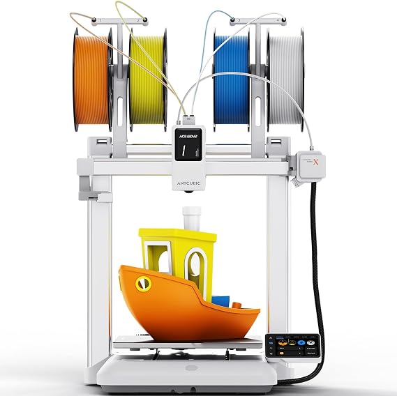 Anycubic Kobra X Multicolor 3D Printer, 2X Faster & Easy One-Click Printing