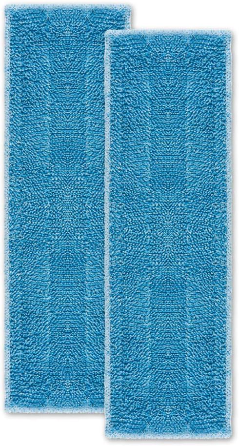 Polti Moppy Genel Microfiber Bez Seti 2'li, Tüm Yüzeyler İçin Uygun, Makinede Yıkanabilir, Pamuklu, Mavi