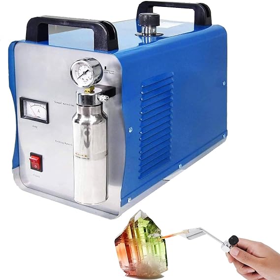 Acrylic Flame Torch Polishing Machine High Performance Hydrogen Polisher for Welding and Finishing,Oxygen Hydrogen Generator Gas Flame Welder,For Acrylic Polishing Metal Welding 95L/H