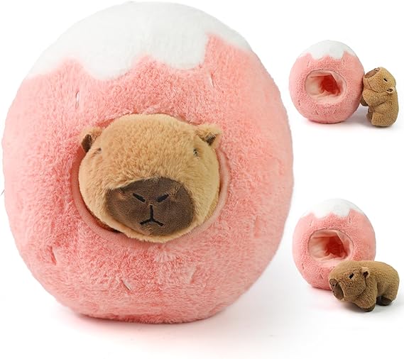 Large Capybara Plush toy 30CM Teddy Capybara Gifts for Girls Boys